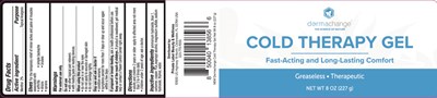 Label (214872 Plw 8iceg 33 Dermachange Pain Relieving Gel 8oz Approval Form Copy)